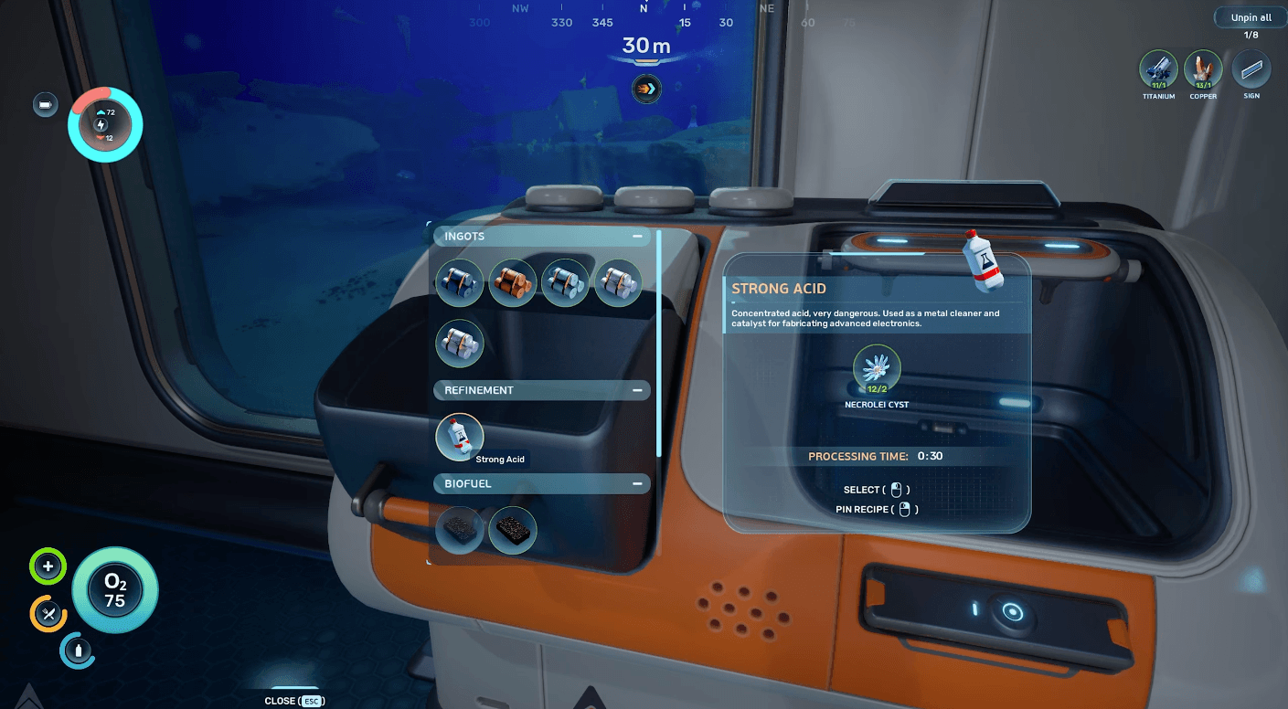 How to get titanium ingot in subnautica 2