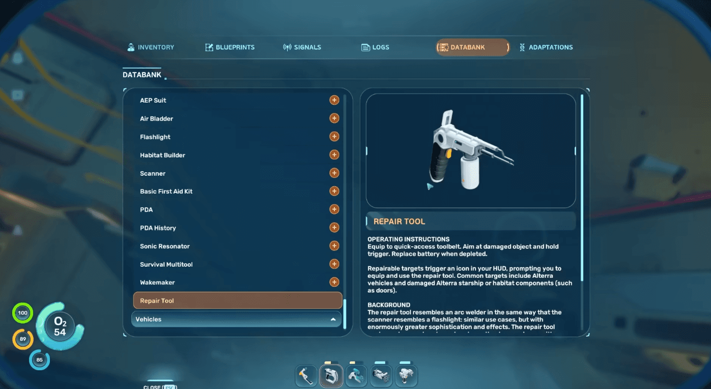subnautica 2 repair tool